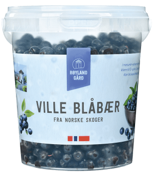 Røyland frosne blåbær 400 g