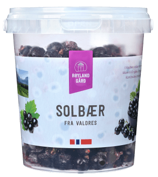 Røyland frosne solbær 400 g