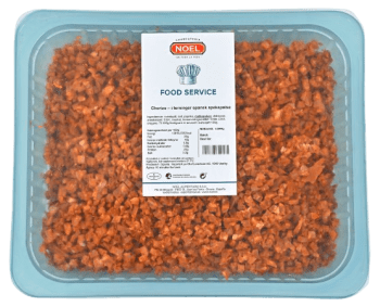 Noel chorizo i terninger 500 g