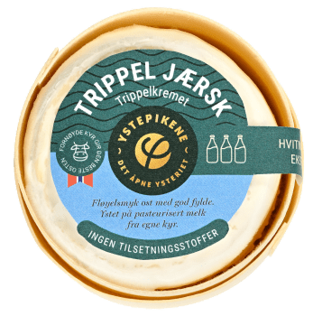 Ystepikene trippel Jærsk i eske 125 g