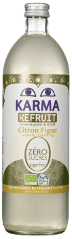 Karma vannkefir sitron og fiken ØKO 750 ml