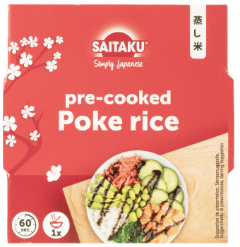 Saitaku pre-cooked poke rice 125 g