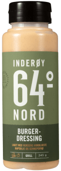 Inderøy 64° Nord burgerdressing 245 g