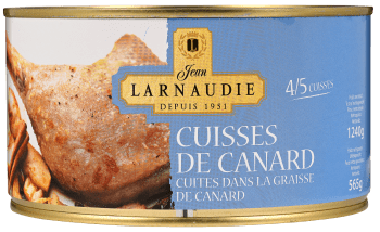 Larnaudie Confit de Canard (andelår) 1,24 kg