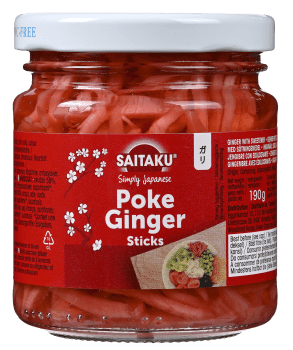 Saitaku Poke ingefær sticks 190 g