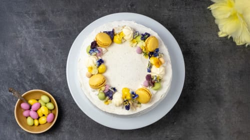 Gulrotkake med mascarponekrem