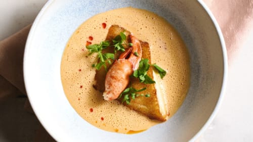 Hummerbisque med OSCAR® hummerfumet pasta
