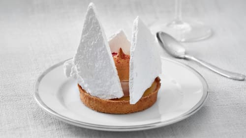 Sitronterte med marengs og OSCAR® sitronpasta