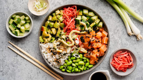 Poke bowl med laks