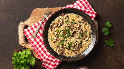 Risotto med sopp