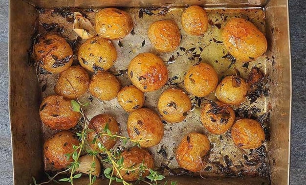 Ovnsbakte greske poteter