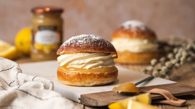 Fastelavnsboller med spennende fyll og smaker