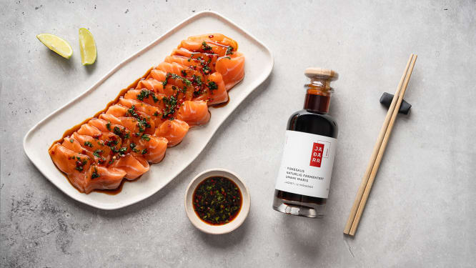 Sashimi med JADARR og lime