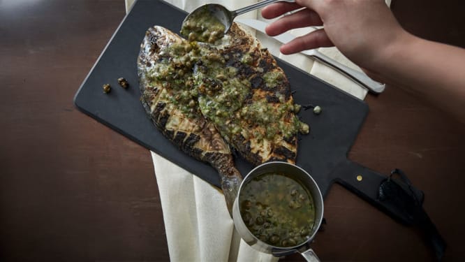 Sitronsmør med kapers og OSCAR® sitronpasta