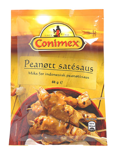 Conimex peanøtt satay saus 68 g