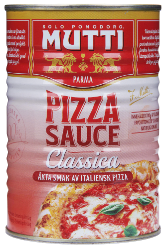 Mutti pizzasaus klassisk 400 g