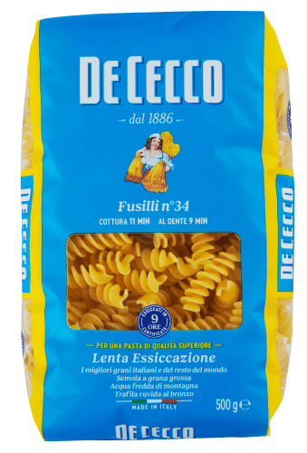 De Cecco fusilli (skruer) 500 g