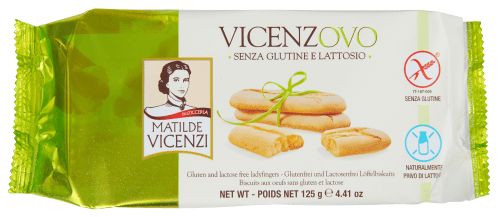 Vicenzi fingerkjeks glutenfri 125 g