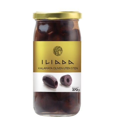 Iliada Kalamata oliven u/sten 370 g