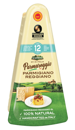Parmigiano Reggiano trekant 12 mnd DOP 150 g