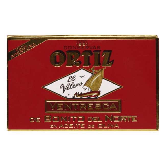 Ortiz tunfiskfilet hvit i olivenolje 112 g
