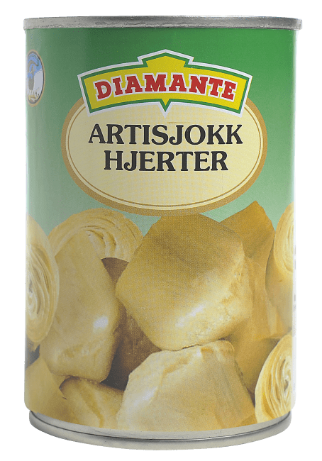 Diamante artisjokkhjerter 390 g