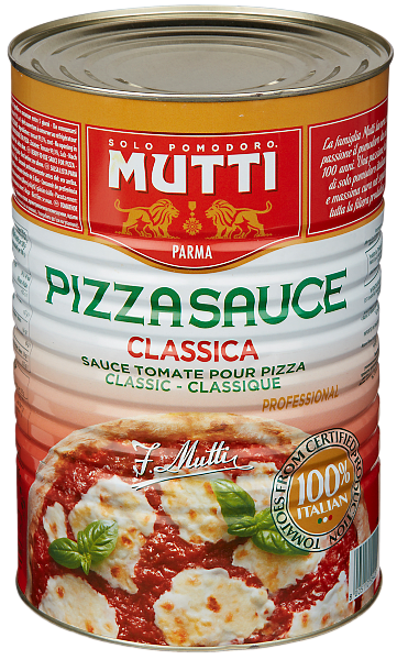 Mutti pizzasaus klassisk 4,1 kg