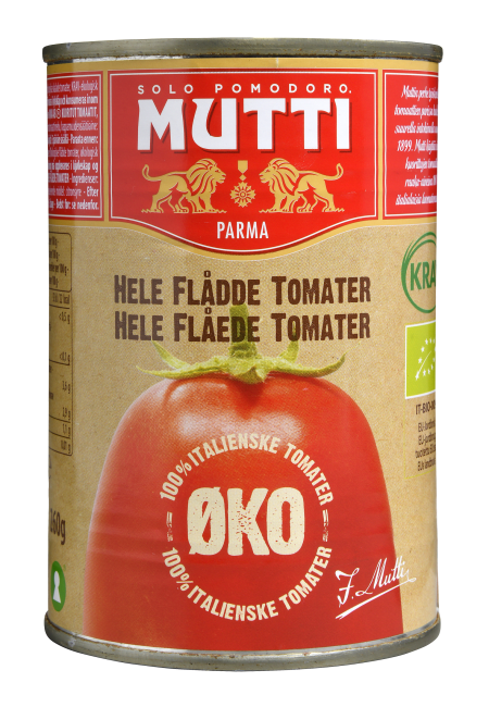 Mutti tomater hele ØKO 400 g