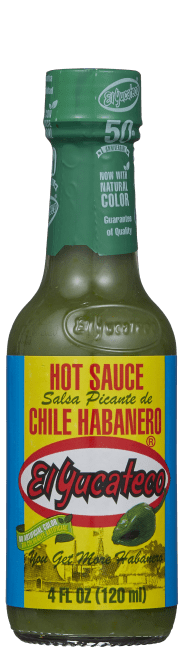 # El Yucateco hot saus Habanero grønn 120 ml