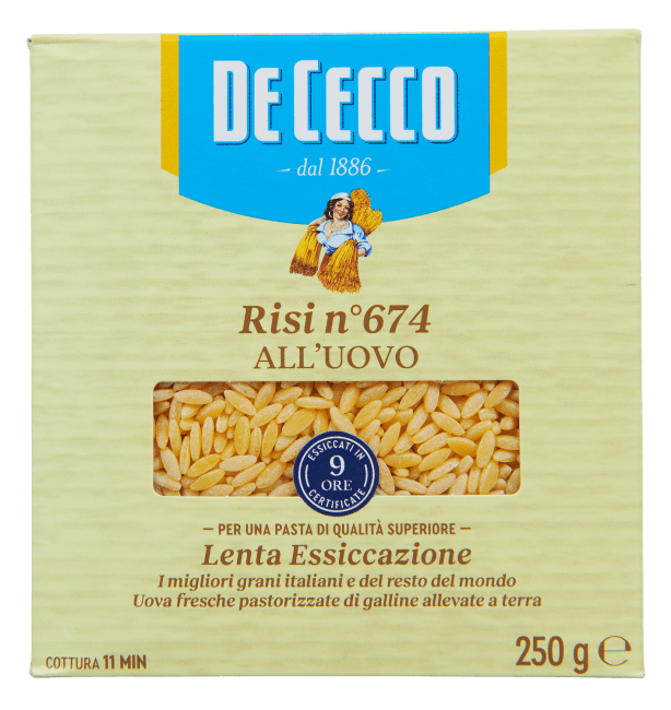 De Cecco eggpasta risi 250 g