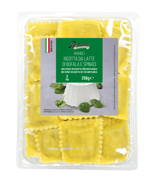 Bertagni ravioli ricotta & spinat frossen 250 g