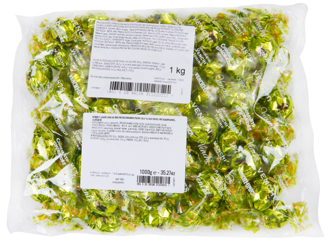 (Nytt nr 341628) Venchi Dubledone Pistachio 1 kg