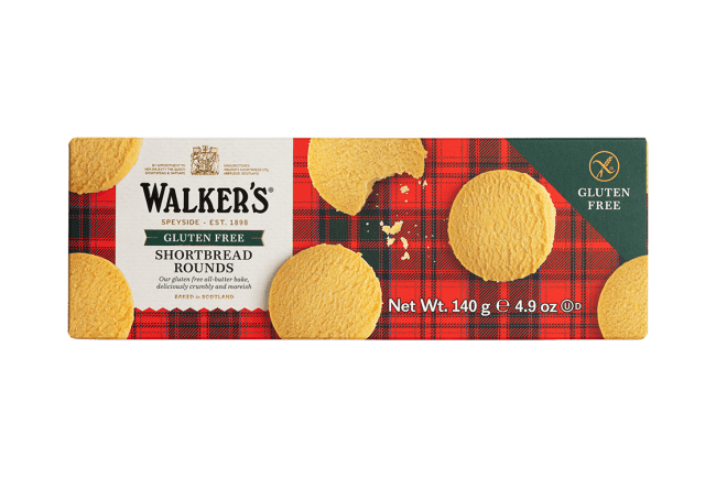 Walkers glutenfri shortbread 140 g