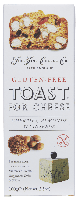 Toast for cheese glutenfri kirsebær/mandler 100 g