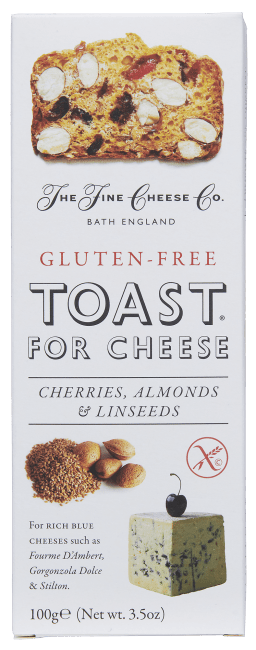 (Nytt nr 342063) Toast for cheese glutenfri kirseb