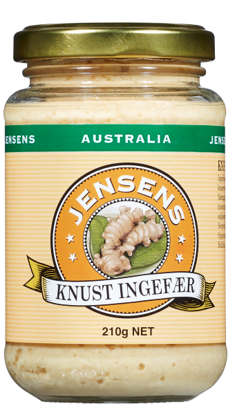 Jensen ingefær knust 210 g
