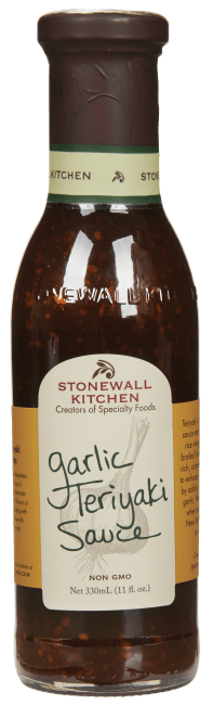 Stonewall Kitchen hvitløk teriyaki saus 330 ml