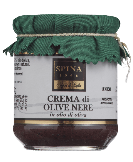 Spina crema di olive nere 190 g