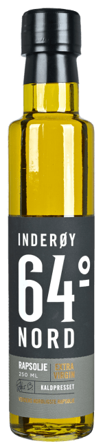 Inderøy 64° Nord rapsolje 250 ml