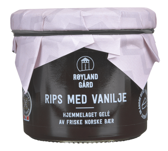 Røyland ripsgelé m/vanilje 125 ml