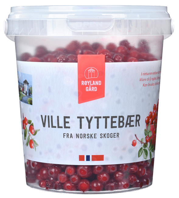 Røyland frosne tyttebær 400 g