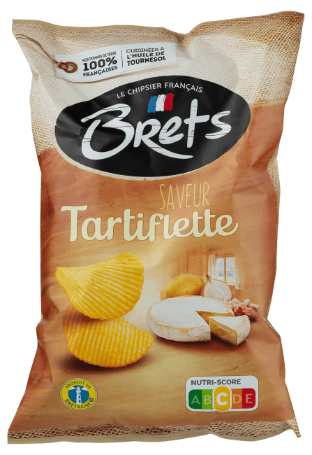 Brets potetchips m/tartiflette 125 g 