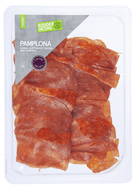 Ridderheims chorizo pamplone plukk & miks 40 g