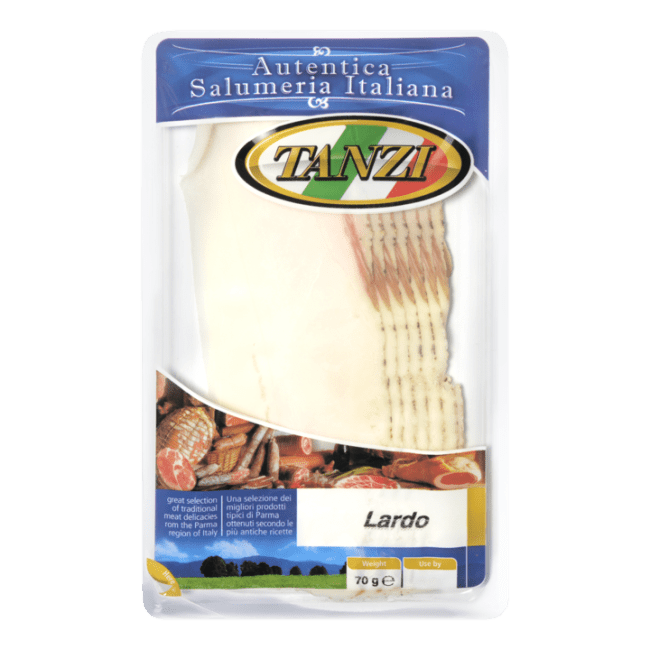 Lardo (fett) 70 g