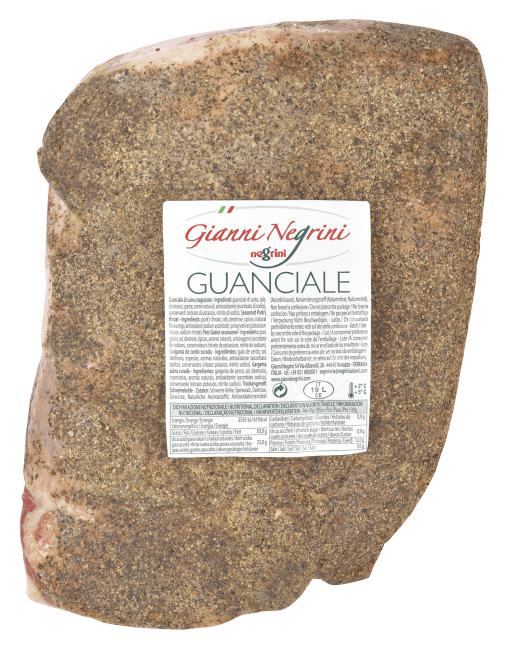 Negrini guanciale stagionato ca 1,5 kg