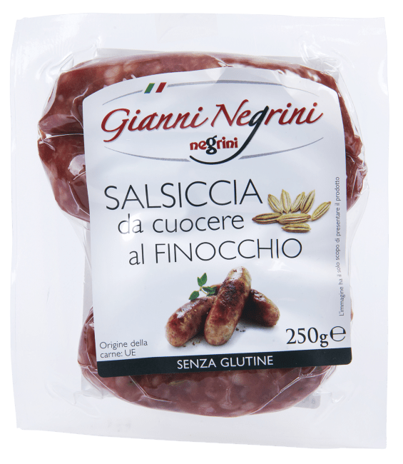 Negrini salsiccia m/fennikel 250 g
