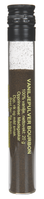 Vaniljepulver madagaskar (bourbon) 20 g