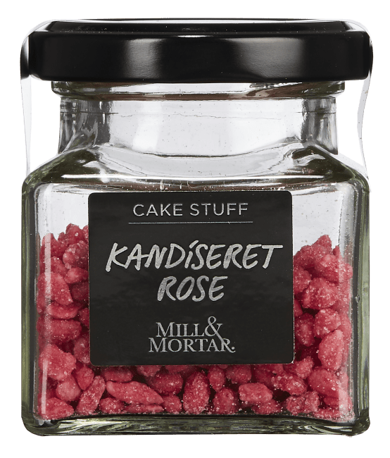 Mill & Mortar rose kandisert 40 g