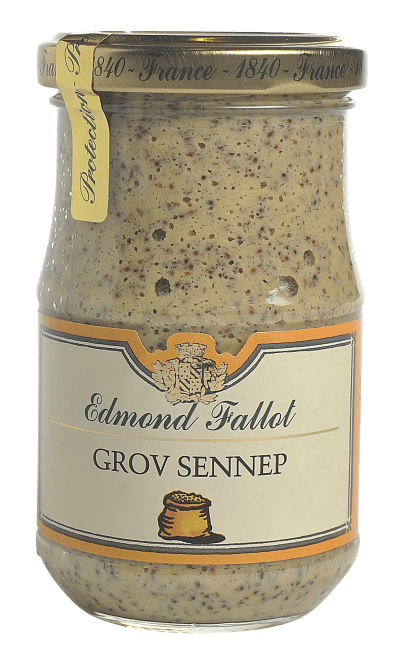 Fallot dijon sennep grov 205 g