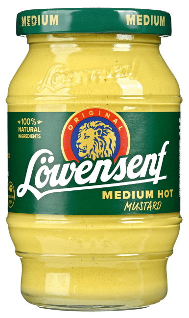 Löwensenf sennep sterk 250 ml